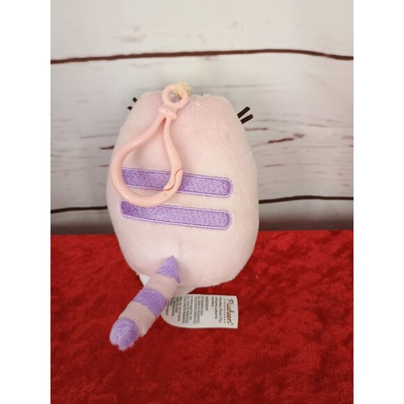 Pusheen Ice Cream Mystery Plush‎ Clip Keychain - Pink & Purple 4.5 Inches - Picture 2 of 7